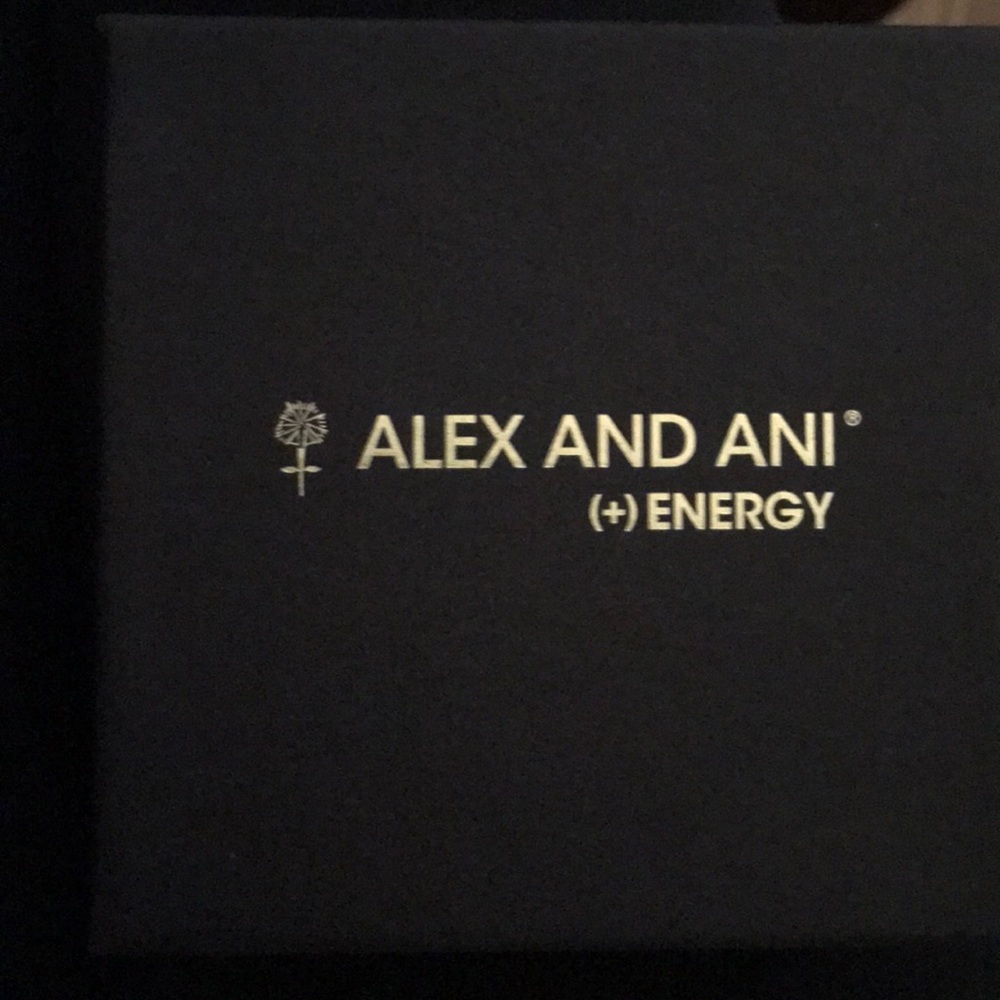 Alex and Ani (+) Energy Crystal drop Earrings